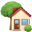 House with garden